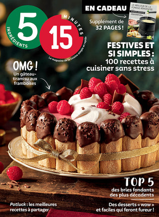 Festives et si simples | 5 ingrédients, 15 minutes