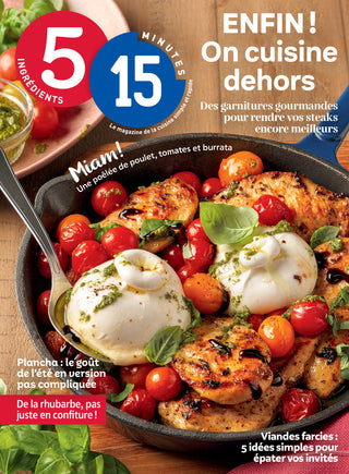 Enfin ! On cuisine dehors | 5 ingrédients 15 minutes