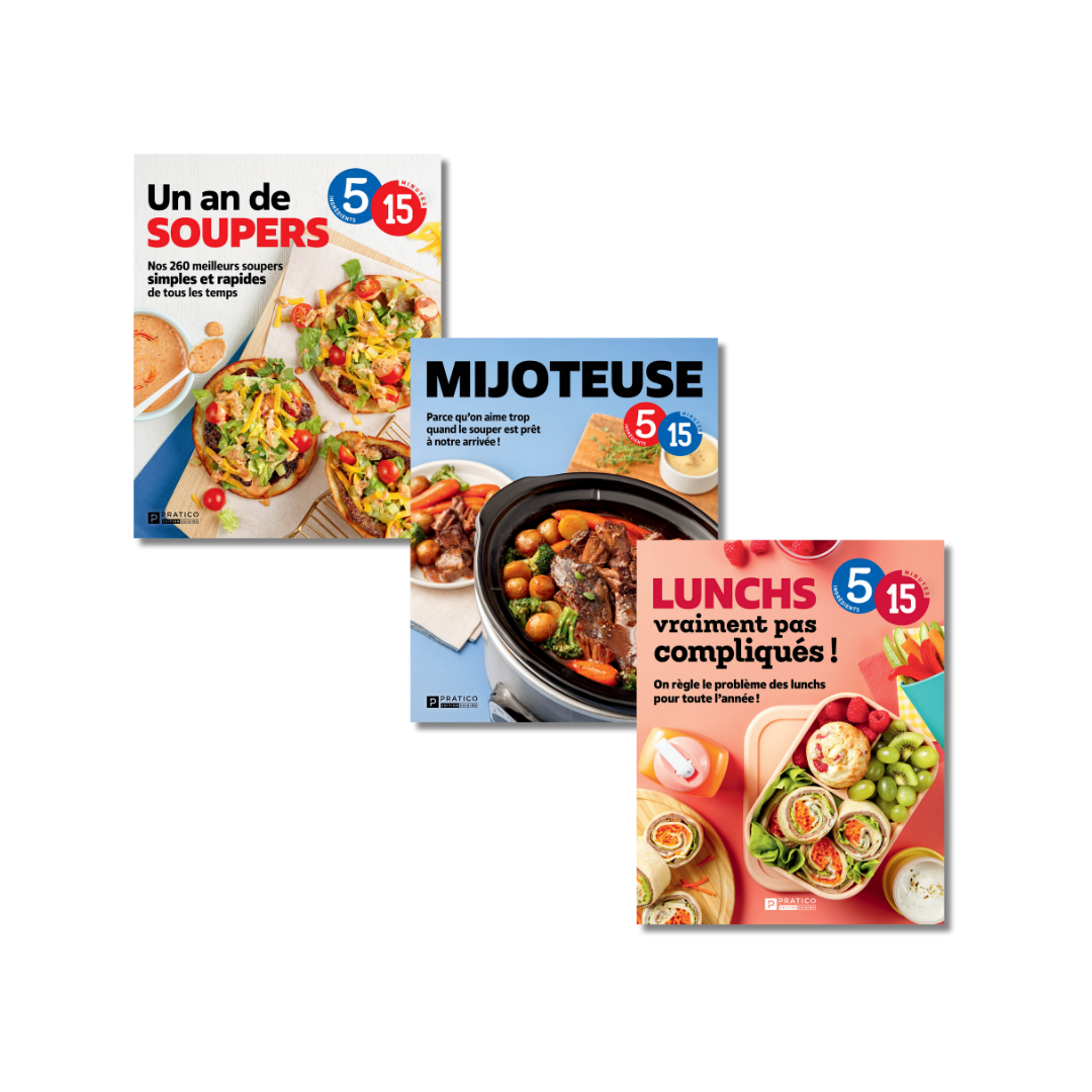Coffret 5 ingrédients, 15 minutes