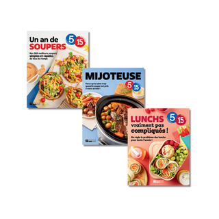 Coffret 5 ingrédients, 15 minutes