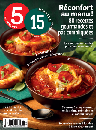 80 recettes gourmandes pas compliquées! | 5-15 novembre 2026