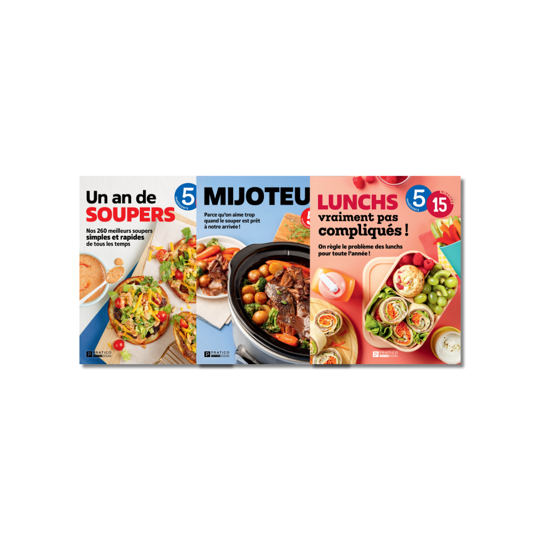 Coffret 5 ingrédients, 15 minutes