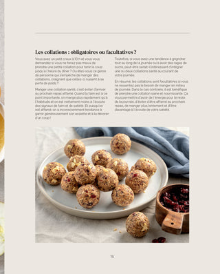 Collations mes recettes faciles pour grignoter santé | Roxanne Cuisine