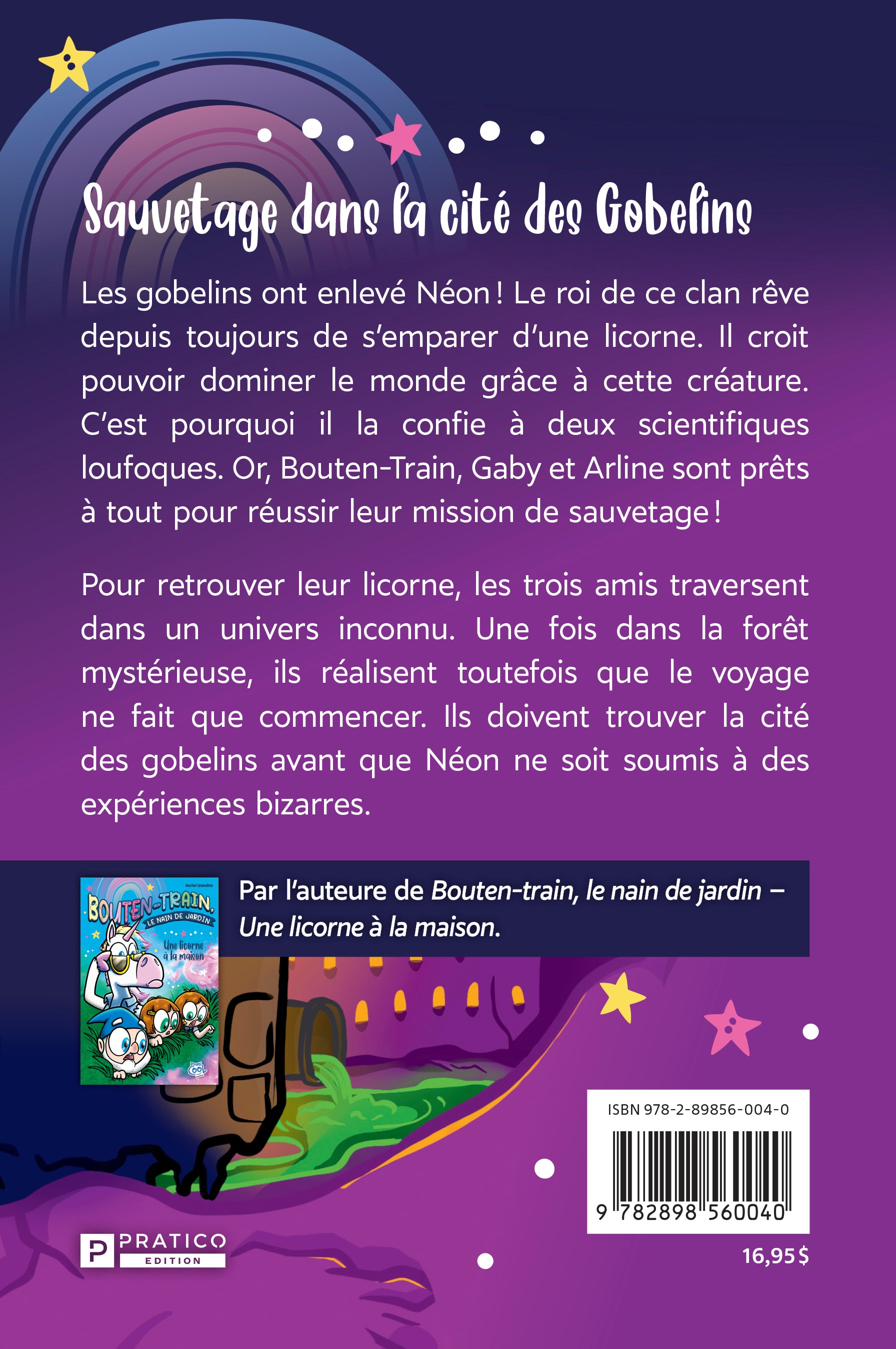 Bouten-train, le nain de jardin tome 2 – Sauvetage dans la cité des Gobelins - Rachel Graveline