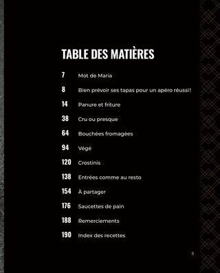 Tapas pour l’apéro | Maria Quintero Rivera