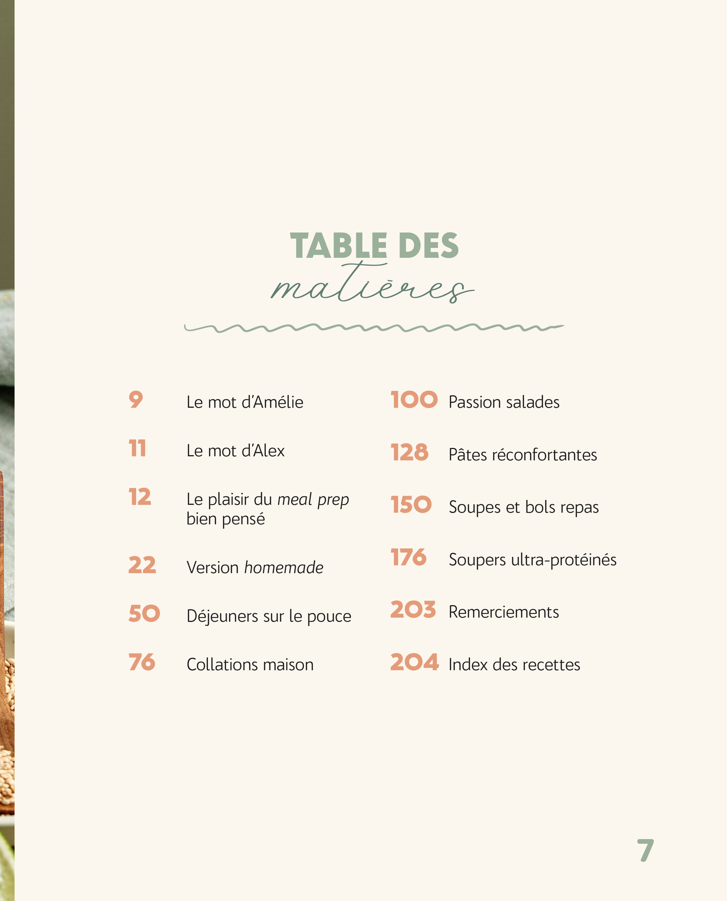 Meal prep en duo - Amélie Henry et Alex L'Abbée