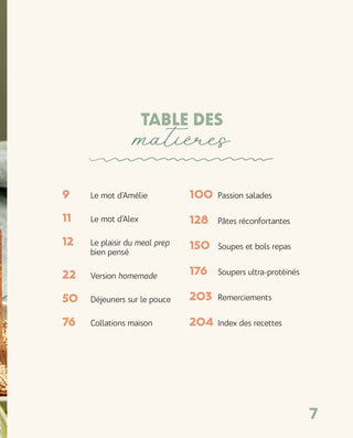 Meal prep en duo | Amélie Henry et Alex L'Abbée