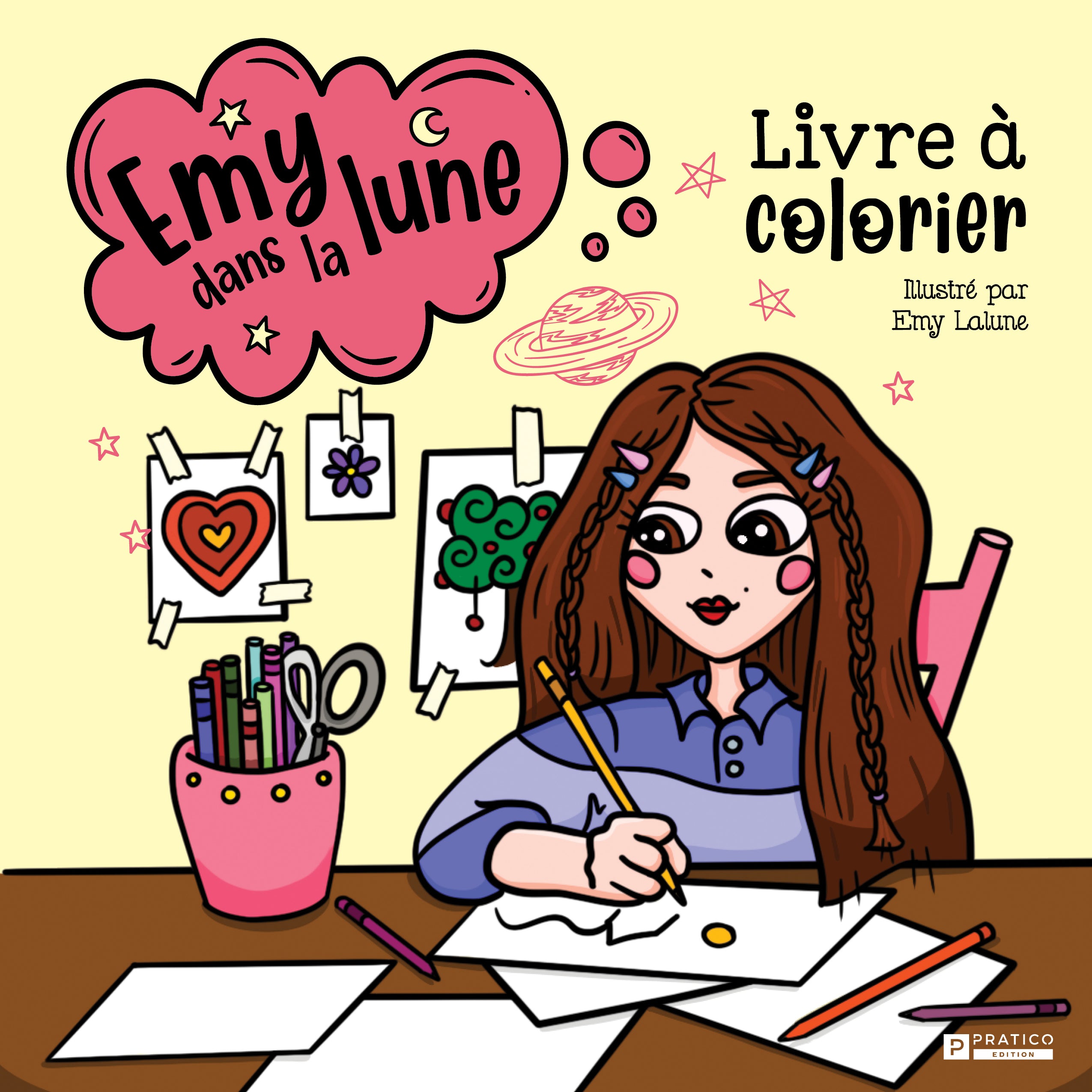 Livre à colorier -  Emy Lalune