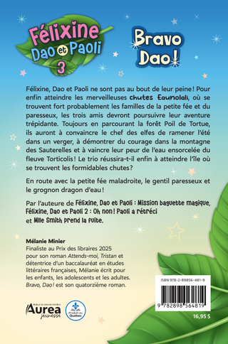 Felixine, Dao et Paoli 3 roman jeunesse aurea