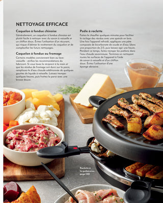 La bible des fondues et raclettes | Je cuisine