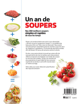Un an de soupers | 5 ingrédients, 15 minutes