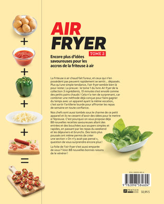 Air fryer tome 2 | 5 ingrédients, 15 minutes