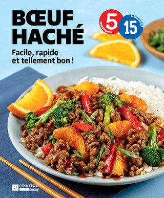 Boeuf Haché - Livre 5 ingrédients 15 minutes