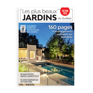 Magazine numérique: Les plus beaux jardins du Québec 2023