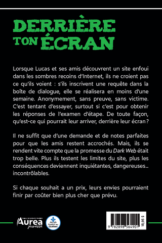 Derrière ton écran | Laurence Côté