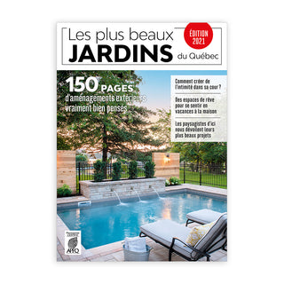 Magazine numérique: Les plus beaux jardins du Québec 2021