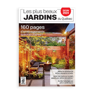 Magazine numérique: Les plus beaux jardins du Québec 2024