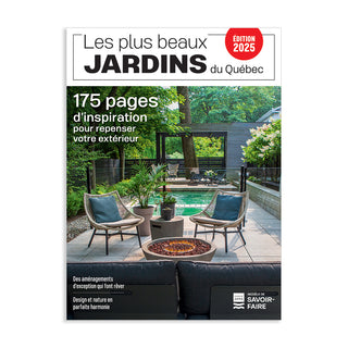 Magazine numérique: Les plus beaux jardins du Québec 2025