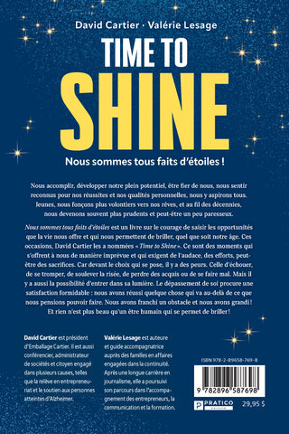Time to Shine | David Cartier et Valérie Lesage